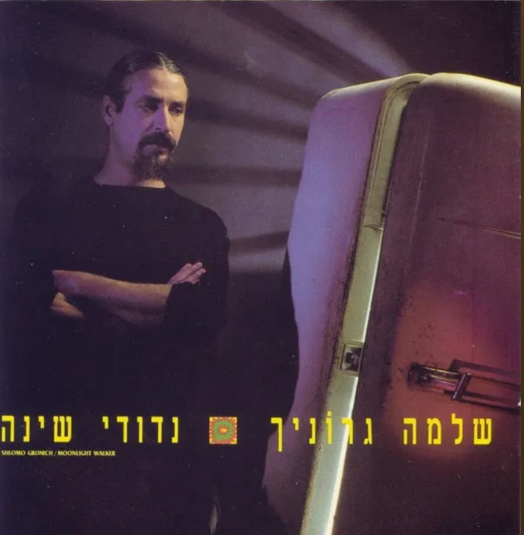 עטיפת האלבום נדודי שינה של שלמה גרוניך