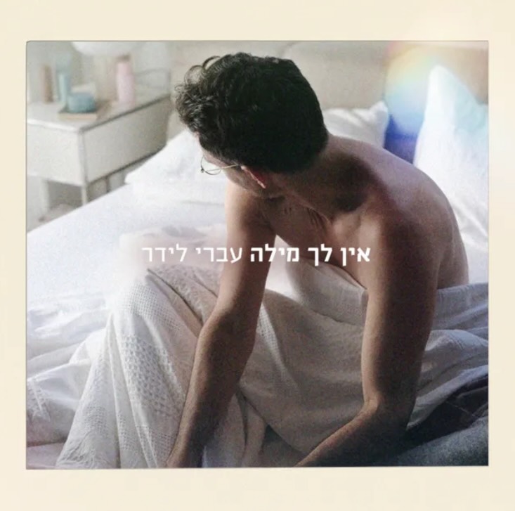 עטיפת האלבום אין לך מילה של עברי לידר