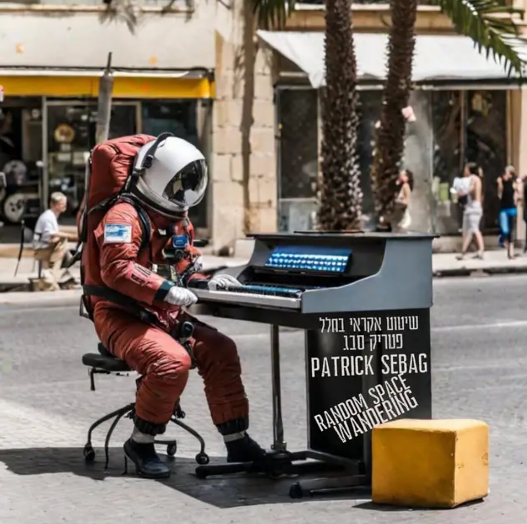 עטיפת האלבום שיטוט אקראי בחלל של פטריק סבג