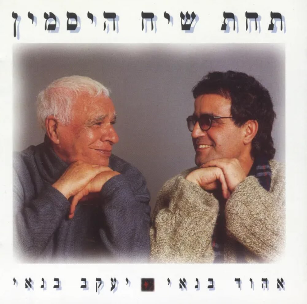 עטיפת האלבום תחת שיח היסמין של אהוד ויעקב בנאי